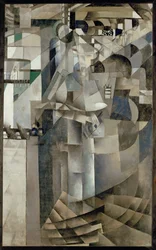 La vie au Grand Hôtel (huile sur toile)