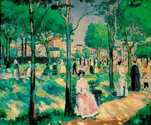 Sur le boulevard, 1903