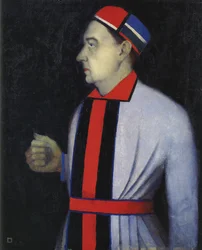 Portrait de Nikolai Punin, 1933