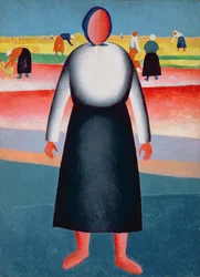 La récolte, étude pour une peinture, 1928-32