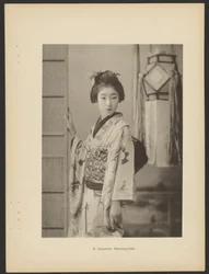 Une danseuse japonaise