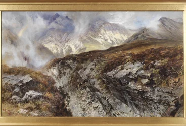 Sgurr nan Guillean, île de Skye, 1885