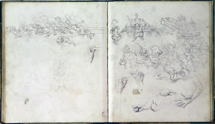 Carnet de croquis pour le 