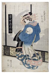 Courtisane, période Edo après 1818