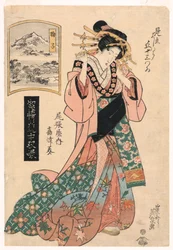 Mariko, de la série, "Le voyage de la geisha de plus haut rang"
