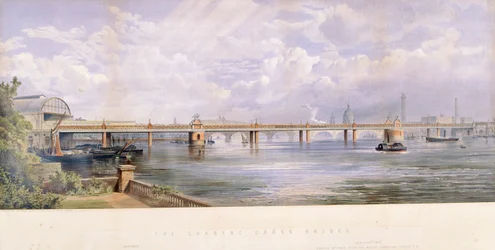 Pont Hungerford, Charing Cross, Londres