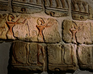 Égypte; Amarna; Pharaons du Soleil; mm6714; Archéologie; Akhenaton; Néfertiti; Louxor