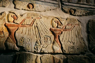 Égypte; Amarna; mm6741; Archéologie; artéfact; 18e dynastie; Akhenaton; Amenhotep IV