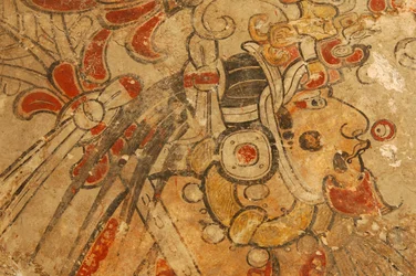 Maya; Murales Maya; San Bartolo; Guatemala; Dr. Bill Saturno, 2002