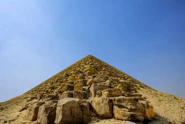 Pyramide à Dahchour, Égypte, Ancien Empire