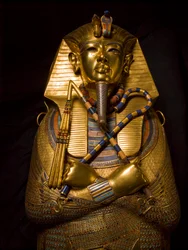Sarcophage du roi Toutânkhamon, MM7864, Égypte, Musée Égyptien, Or, 2009 (photo)