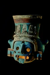 Tenochtitlan, Templo Mayor, Aztèque, Mexique, Mexico, Grand Temple des Aztèques, T..., 2010