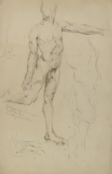 (Sans titre) (Études de nus masculins)