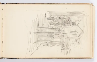 Page de carnet de croquis