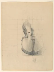 Étude pour "Musique," "Les Arts," Bibliothèque du Congrès, Washington D.C.