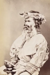 Homme Ainu, c.1890s