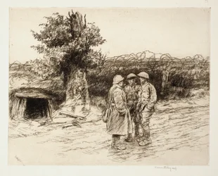 Mot au bord du chemin
