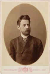 Portrait du poète Innokenty Annensky 1856-1909, vers 1890