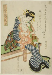 Sojo Henjo, de la série "Enfants à la mode comme les six poètes immortels (Furyu kodakara rokkasen)"