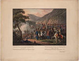 Comte général Alexandre Ostermann-Tolstoï à la bataille de Kulm le 29 août 1813, 1813