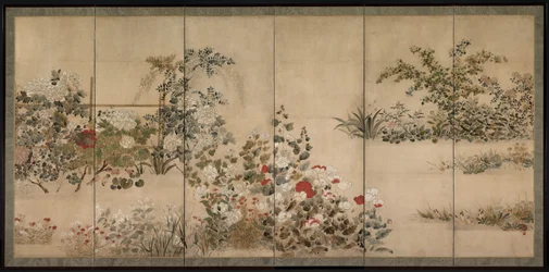 Fleurs des quatre saisons, milieu des années 1600