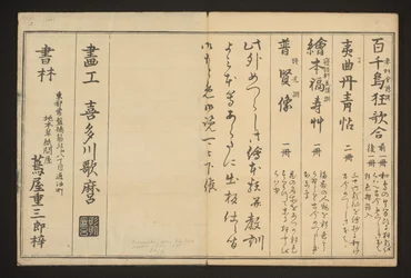 Publicités et colophon