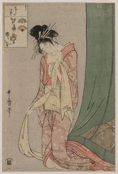 Hanaōgi de Ōgiya de la série Enigmes d