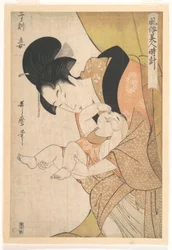 « Heure du rat : maîtresse », de la série Coutumes quotidiennes des femmes (Fuzoku bijin tokei)
