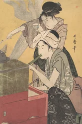 Dans la cuisine, vers 1794-95