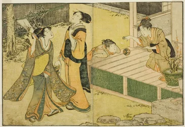 Jeux du Nouvel An avec volant, raquette et balle à la main, du livre illustré "Livre d