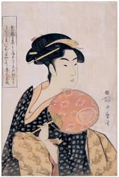 Takashima Ohisa, Ohisa de la maison de thé Takashima, vers 1793