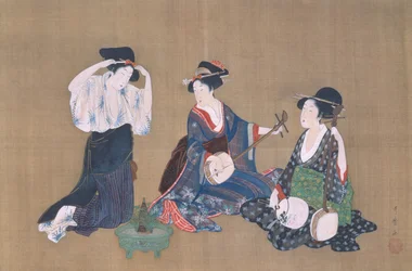 Trois beautés, c.1790
