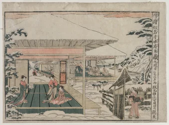 Chushingura : Acte IX (de la série Images en perspective pour La maison du trésor de la loyauté)