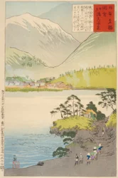 La source sulfureuse de Yumoto, Nikko