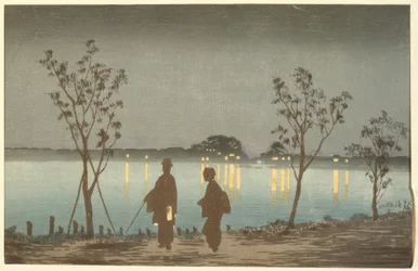 Nuit sur la rivière Sumida