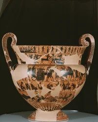 Le vase François, réalisé par Ergotimos (actif 575-560 av. J.-C.), vers 570 av. J.-C.