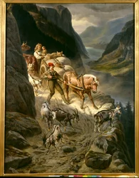 Descente de la montagne