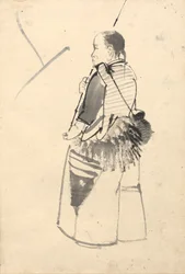 Danseuse en costume de pêcheur