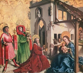 Adoration des Mages, vers 1444