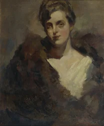 Portrait de la chanteuse d