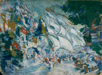 Décor de scène pour l