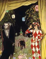 Arlequin et la Mort