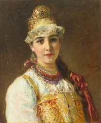 Femme de boyard, années 1880