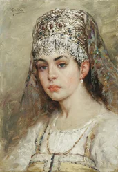 Femme de boyard, années 1880