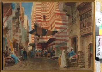 Dans les rues du Caire (Égypte)