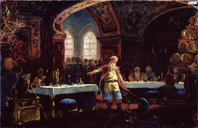 Le comte Michel Repnine au festin de Ivan le Terrible (1530-1584)