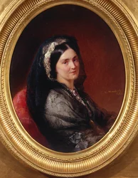 Portrait de la comtesse Natalia Pavlovna Stroganova 1796-1872, 1864