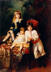 Les enfants Balashov, 1880