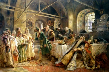 La cérémonie du baiser, 1895.