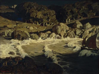 Nuit en mer, 1903